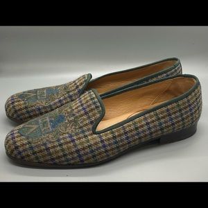 Stubbs and Wootton LIMITED EDITION size 8 loafers.